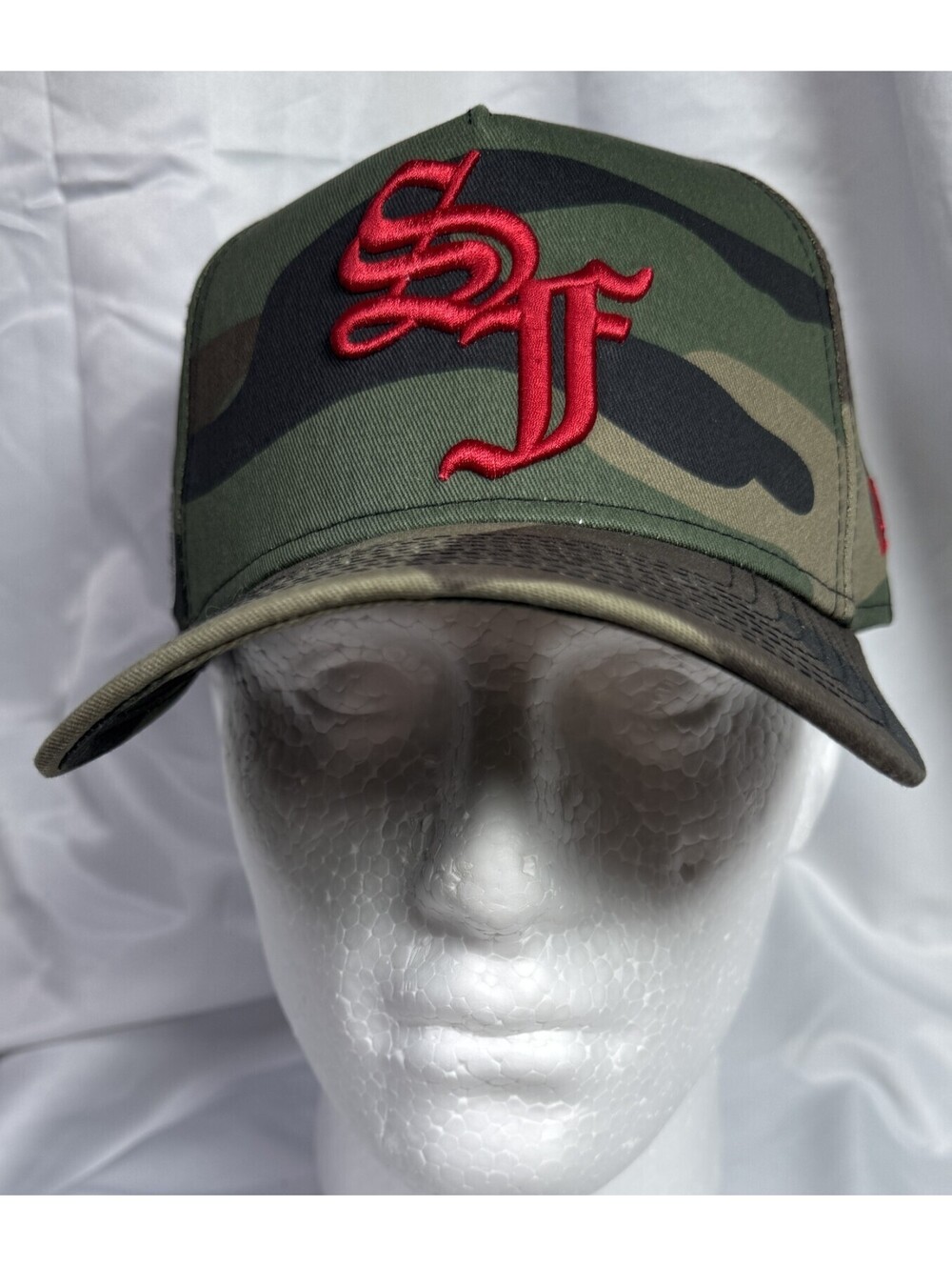 San Francisco 49ers New Era Mystic Camo 9FORTY Adjustable Hat Snapback NWOT